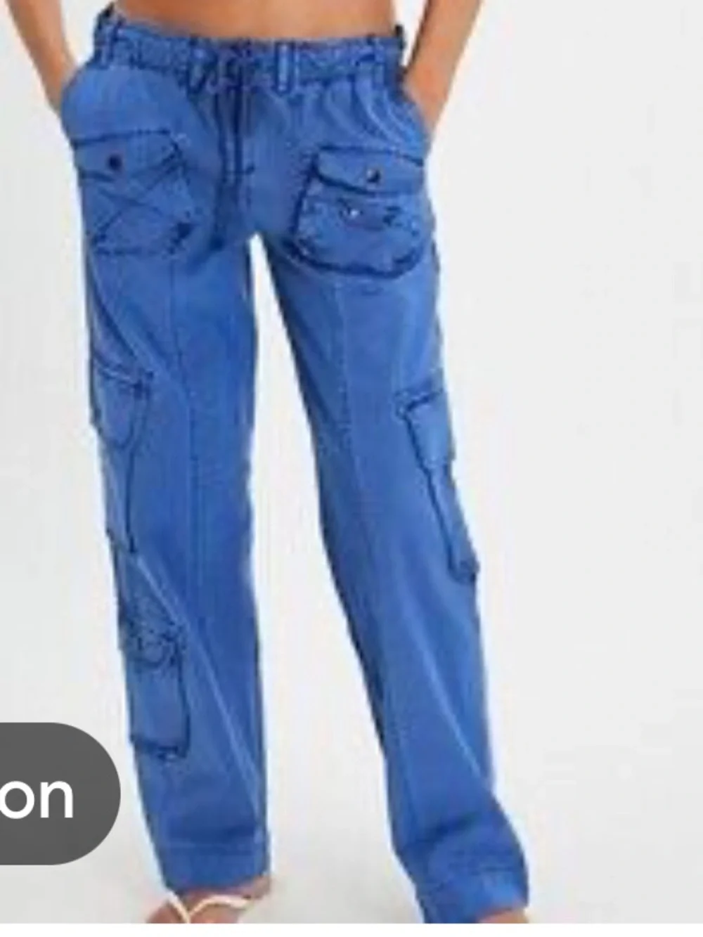 FREE PEOPLE TAHITI CARGO PANTS BRAND NEW WITH TAGS SIZE XL